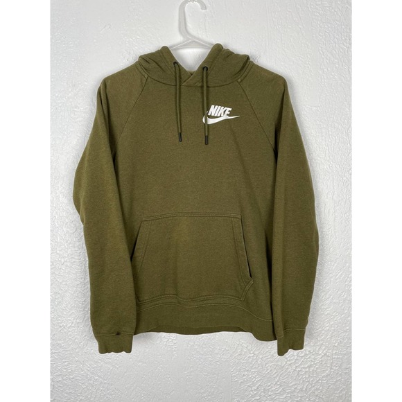 Nike Tops - Nike Sportswear Club Fleece Hoodie Green Size Small